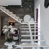 Mono Stringer Stair U Shape Staircase Design