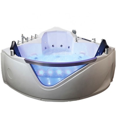 Hot sale corner massage bathtub whirlpool bathtub