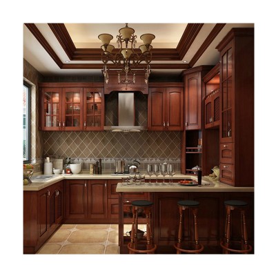 Solid Wood Plywood Shaker Style New kitchen cabinet designs and  Wardrobe  Imported from China Manufacture