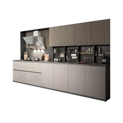 Cheap price customised kitchen cabinet with modern style lacquer kitchen cabinet